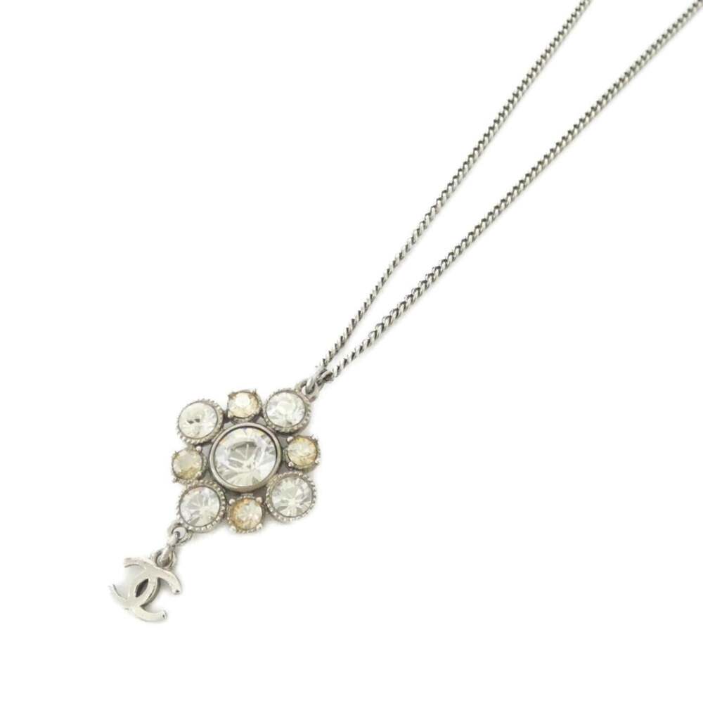 Chanel Pendant Necklace Metal Silver #244543C92B - Picture 1 of 5